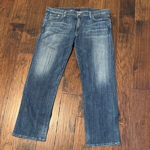 Citizens Of Humanity Dark Blue Straight Jeans